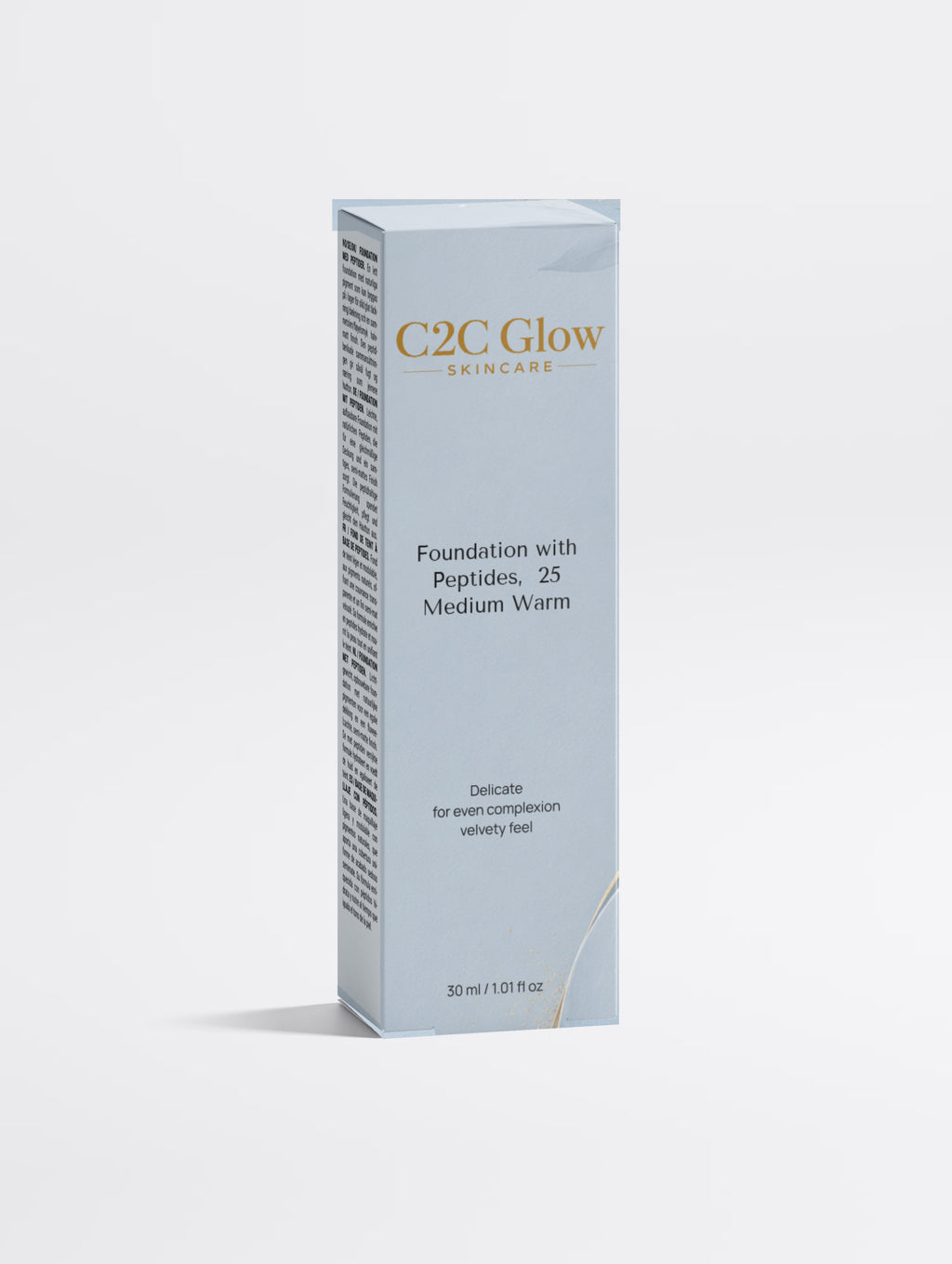 Foundation with Peptides,  25 Medium Warm