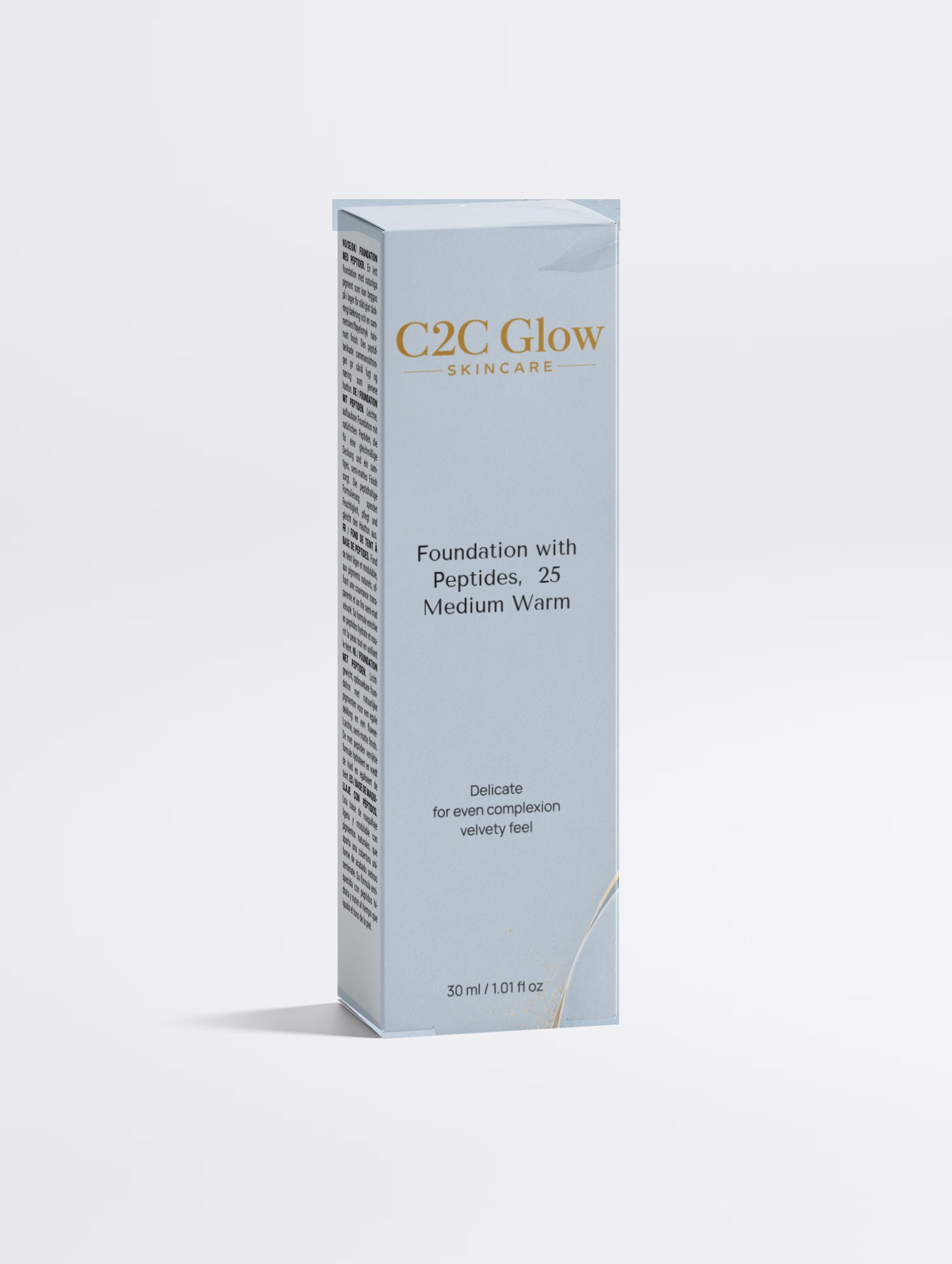 Foundation with Peptides,  25 Medium Warm