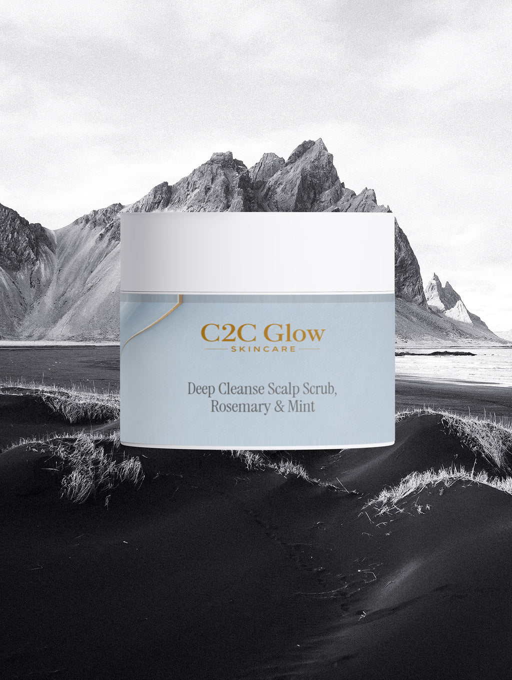 Deep Cleanse Scalp Scrub, Rosemary & Mint