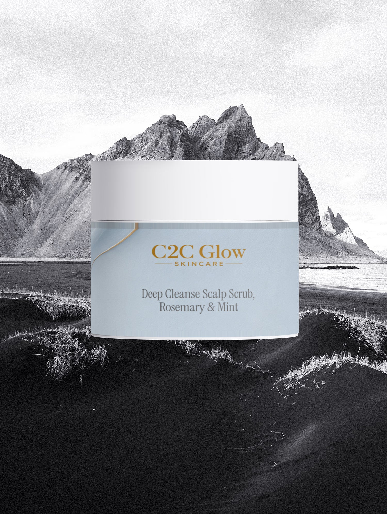 Deep Cleanse Scalp Scrub, Rosemary & Mint