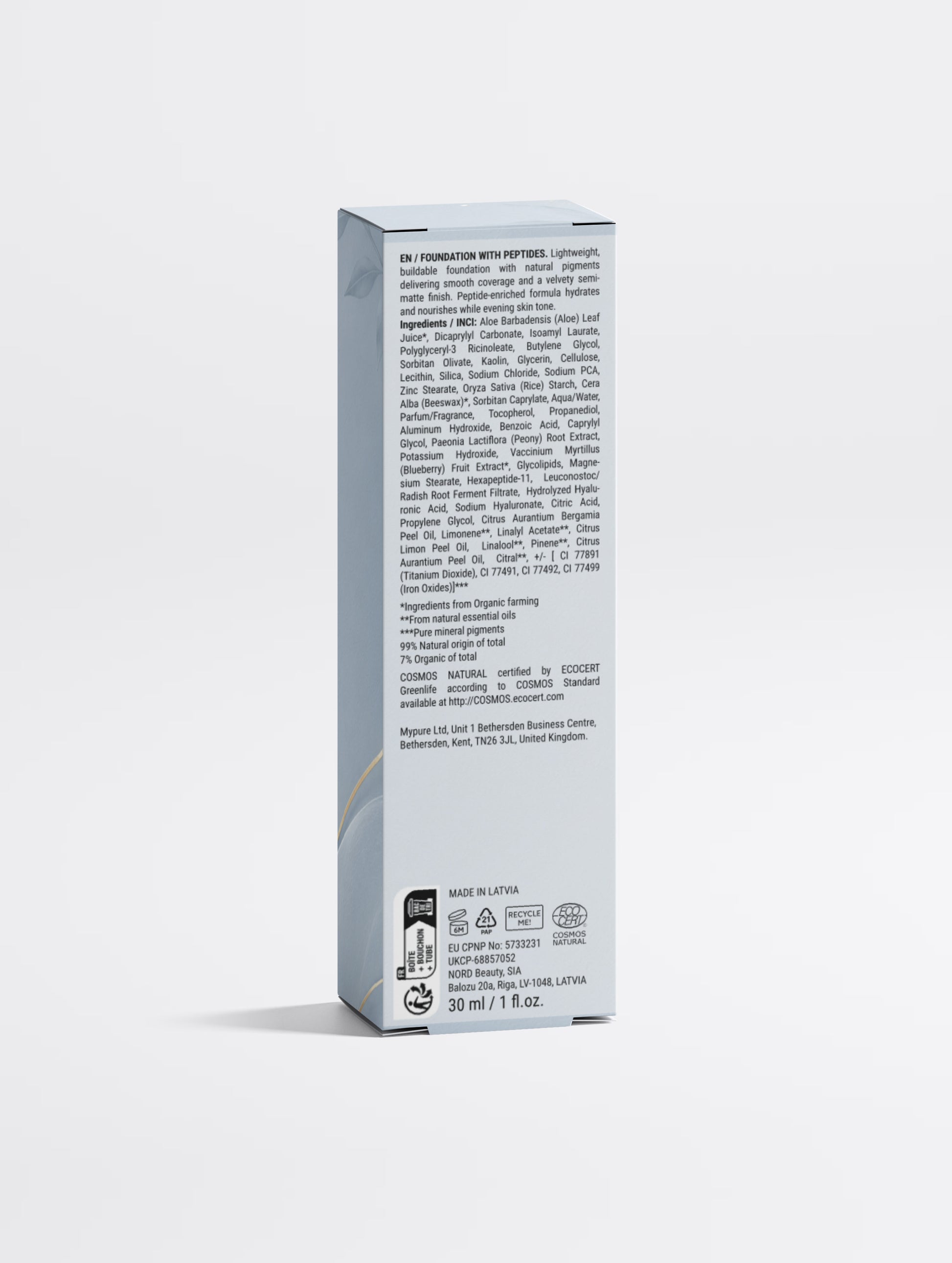 Foundation with Peptides, 35 Tan Warm