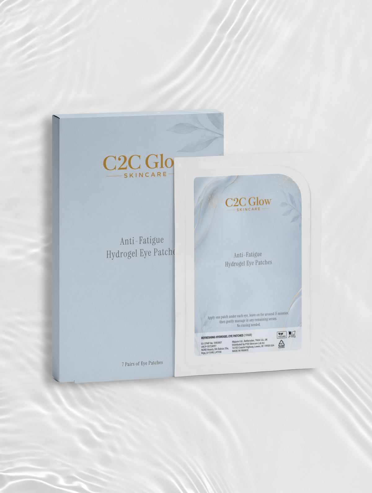 Anti-Fatigue Hydrogel Eye Patches