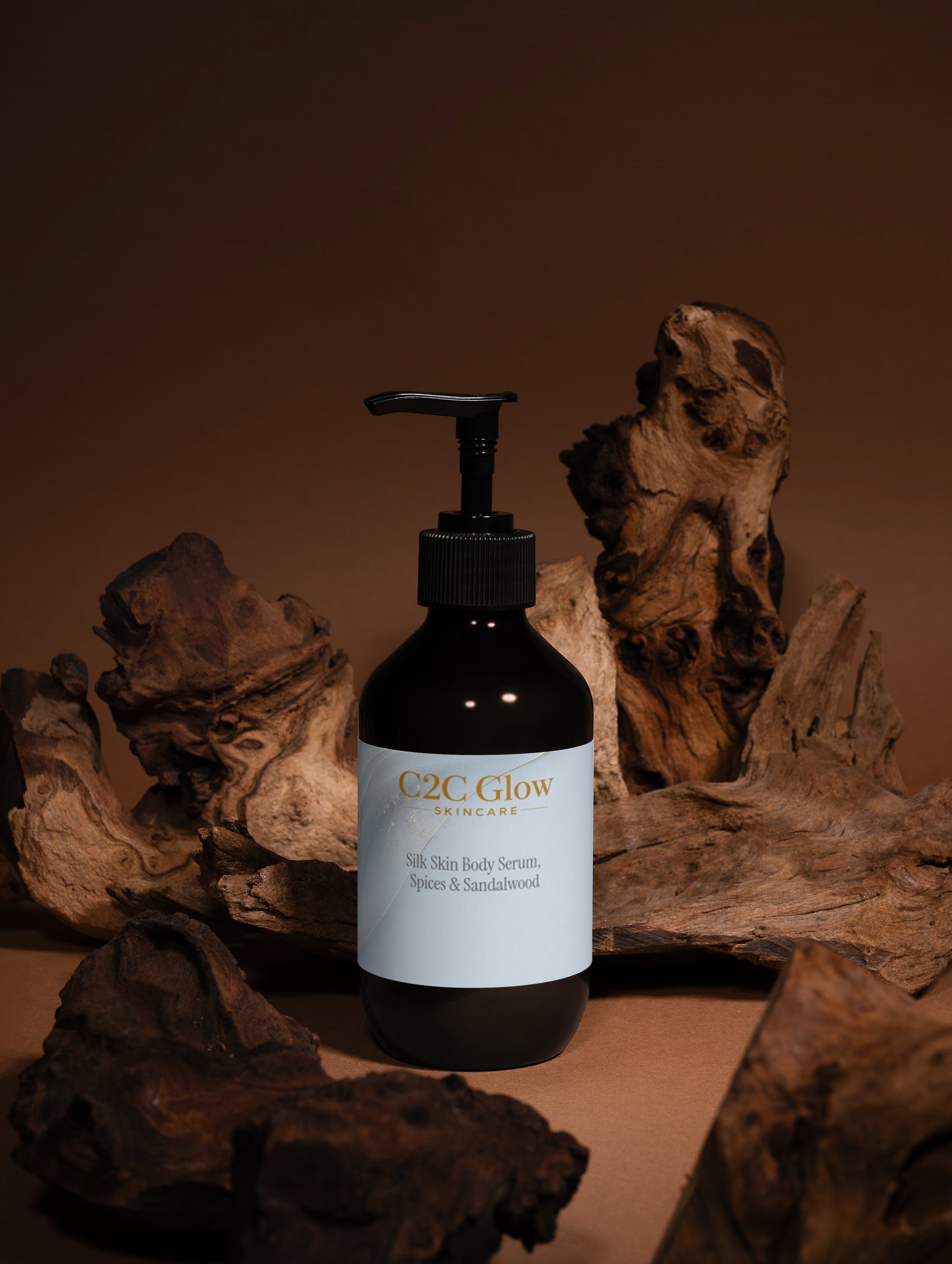 Silk Skin Body Serum, Spices & Sandalwood