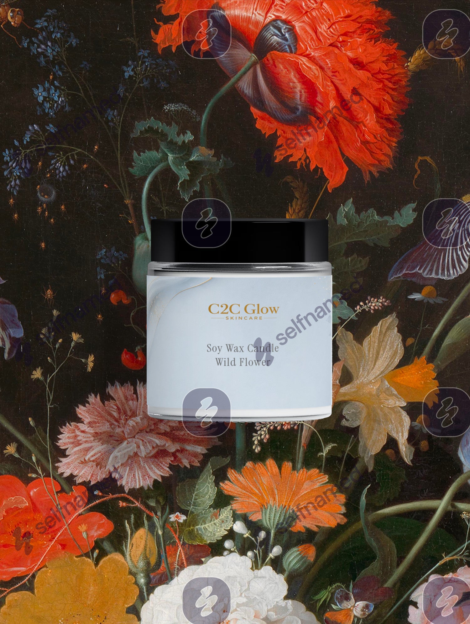 Soy Wax Candle, Wild Flower
