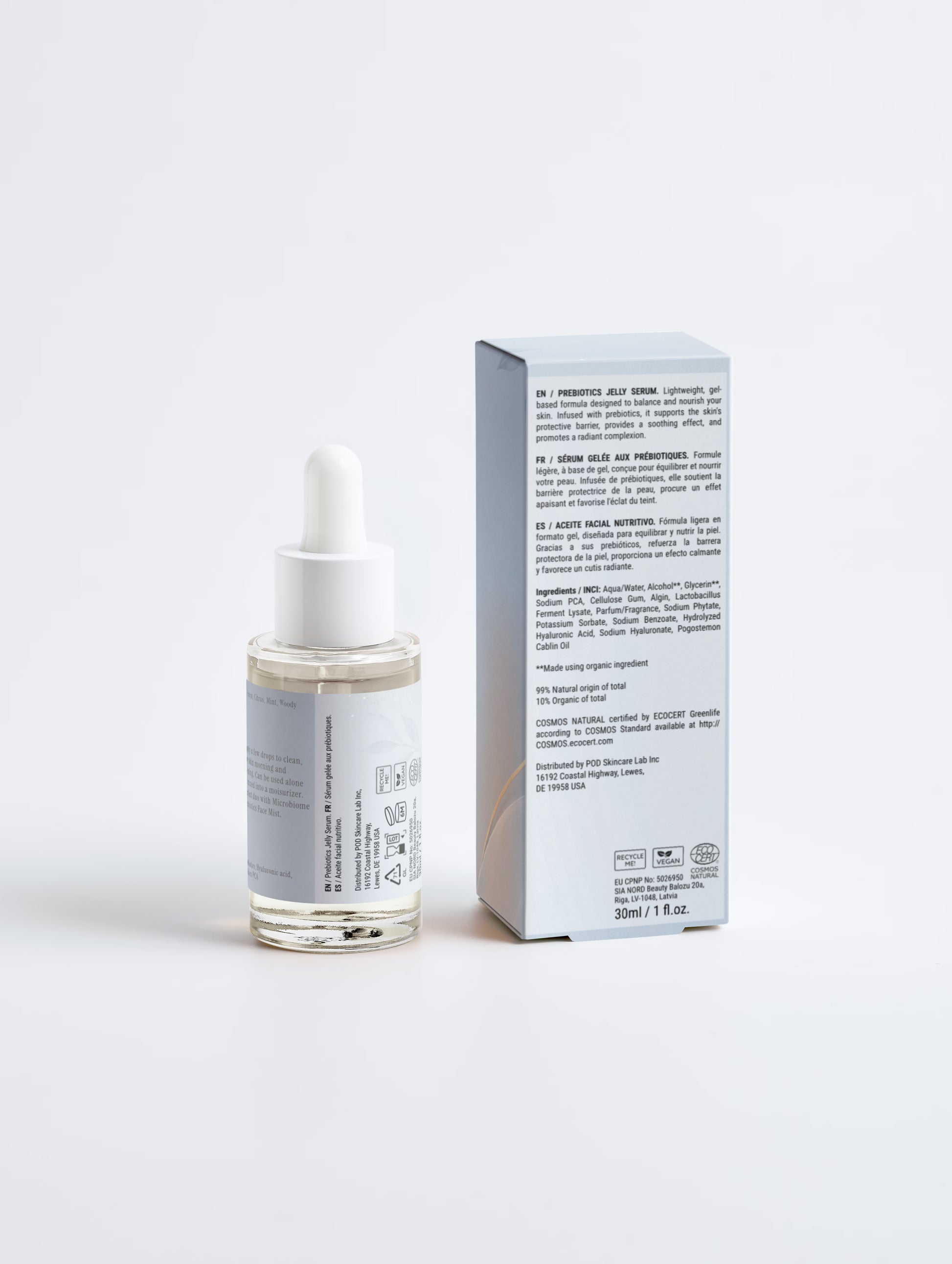 Bioactive Prebiotics Jelly Serum