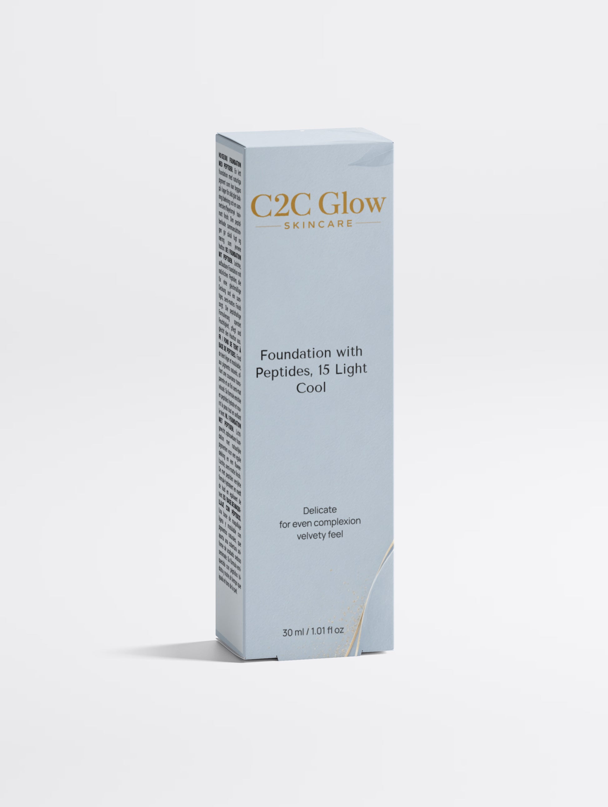 Foundation with Peptides, 15 Light Cool