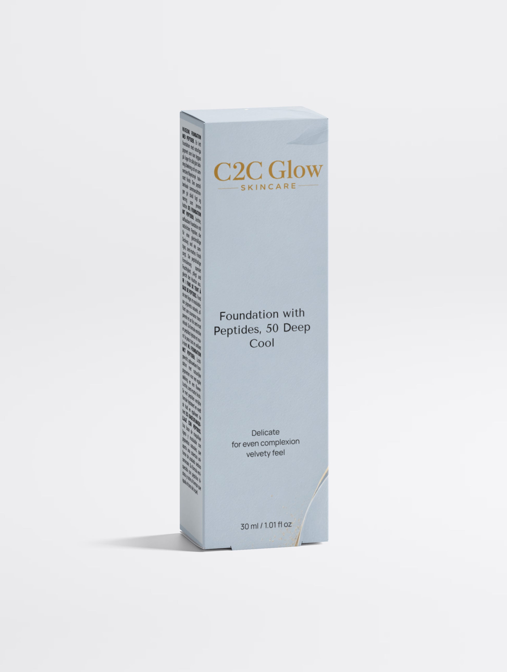 Foundation with Peptides, 50 Deep Cool