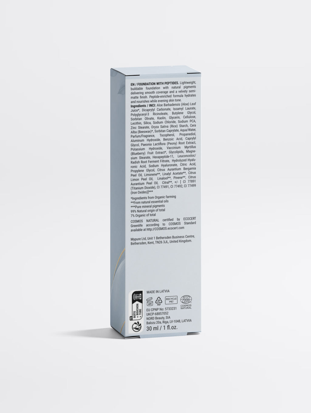 Foundation with Peptides, 40 Deep Neutral