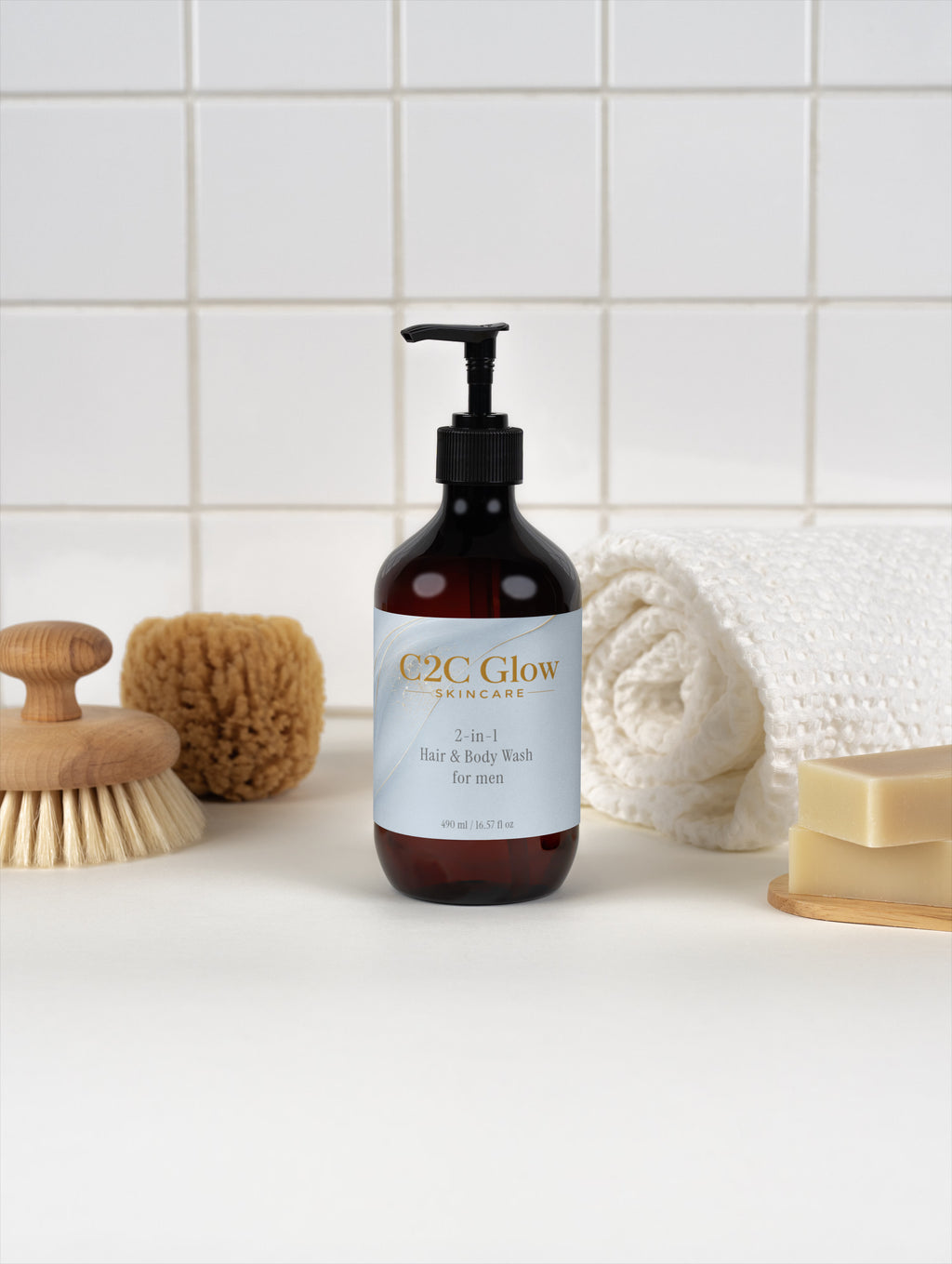 2-in-1 Hair & Body Wash for men